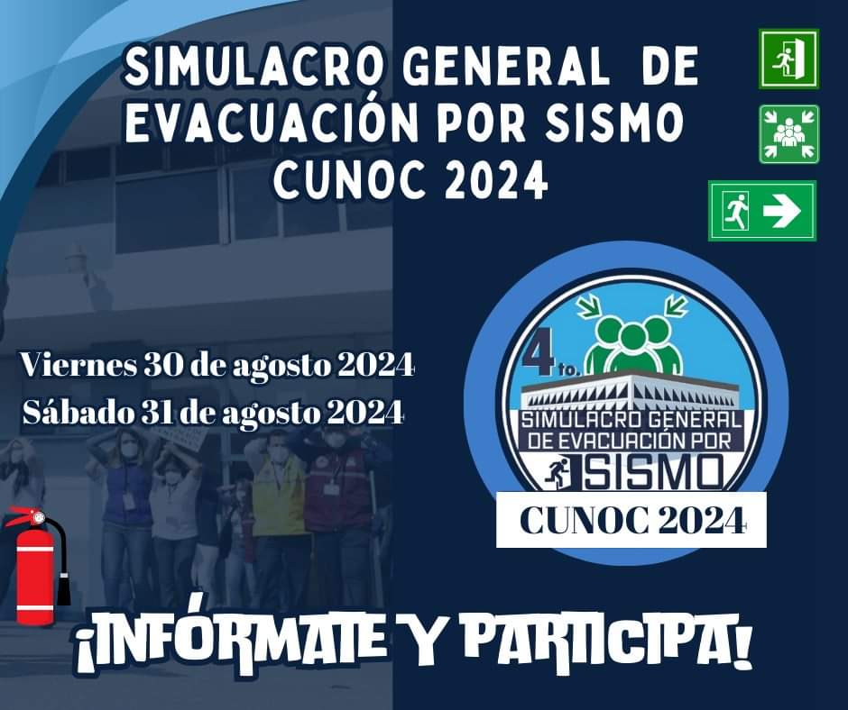 Simulacro General de Evacuación por Sismo CUNOC 2024