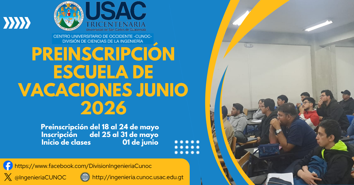 Preinscripción Escuela de Vacaciones Junio 2026