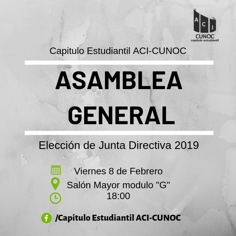 Elección de Junta Directiva 2019