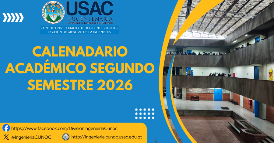 Calendario Académico Segundo Semestre 2026