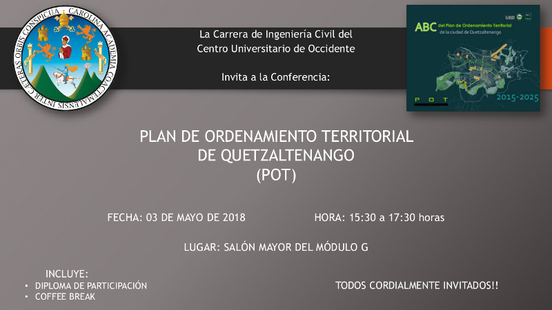 Plan de Ordenamiento Territorial de Quetzaltenango (POT)
