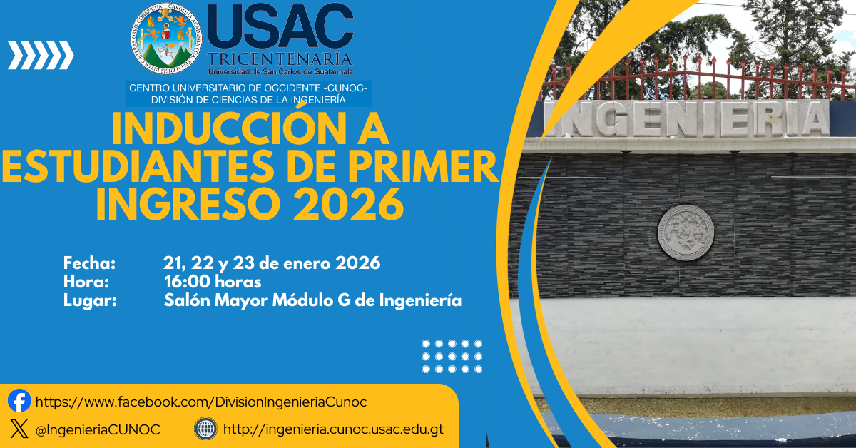 Inducción a Estudiantes de Primer Ingreso 2026